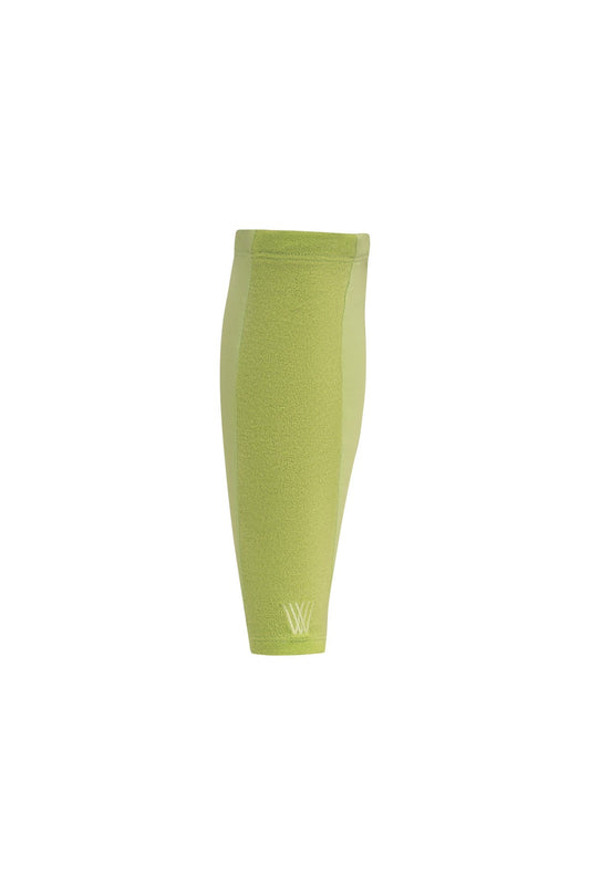 TERRY-STRIPE COMPRESSION CALF SLEEVES