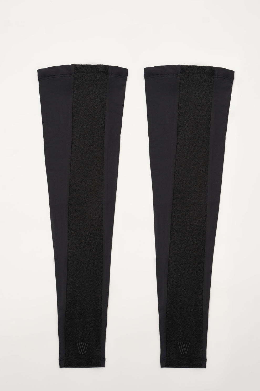 TERRY-STRIPE COMPRESSION LEG SLEEVES