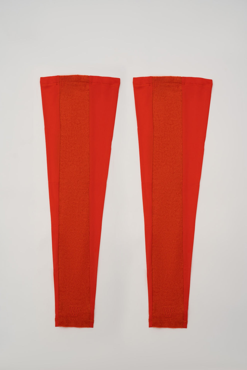 TERRY-STRIPE COMPRESSION LEG SLEEVES