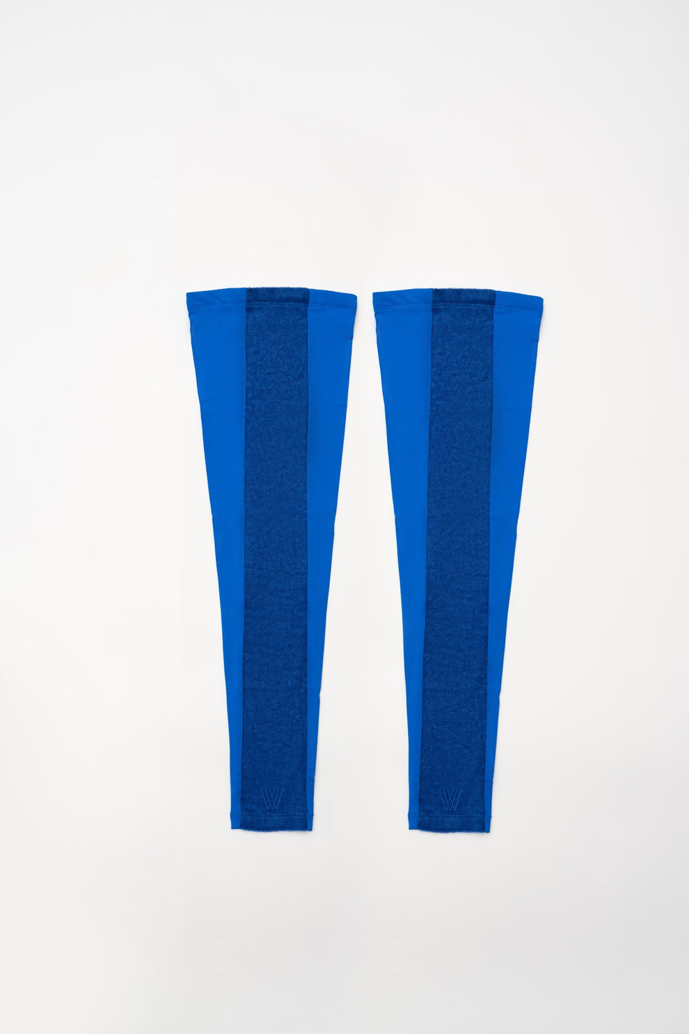 TERRY-STRIPE COMPRESSION LEG SLEEVES