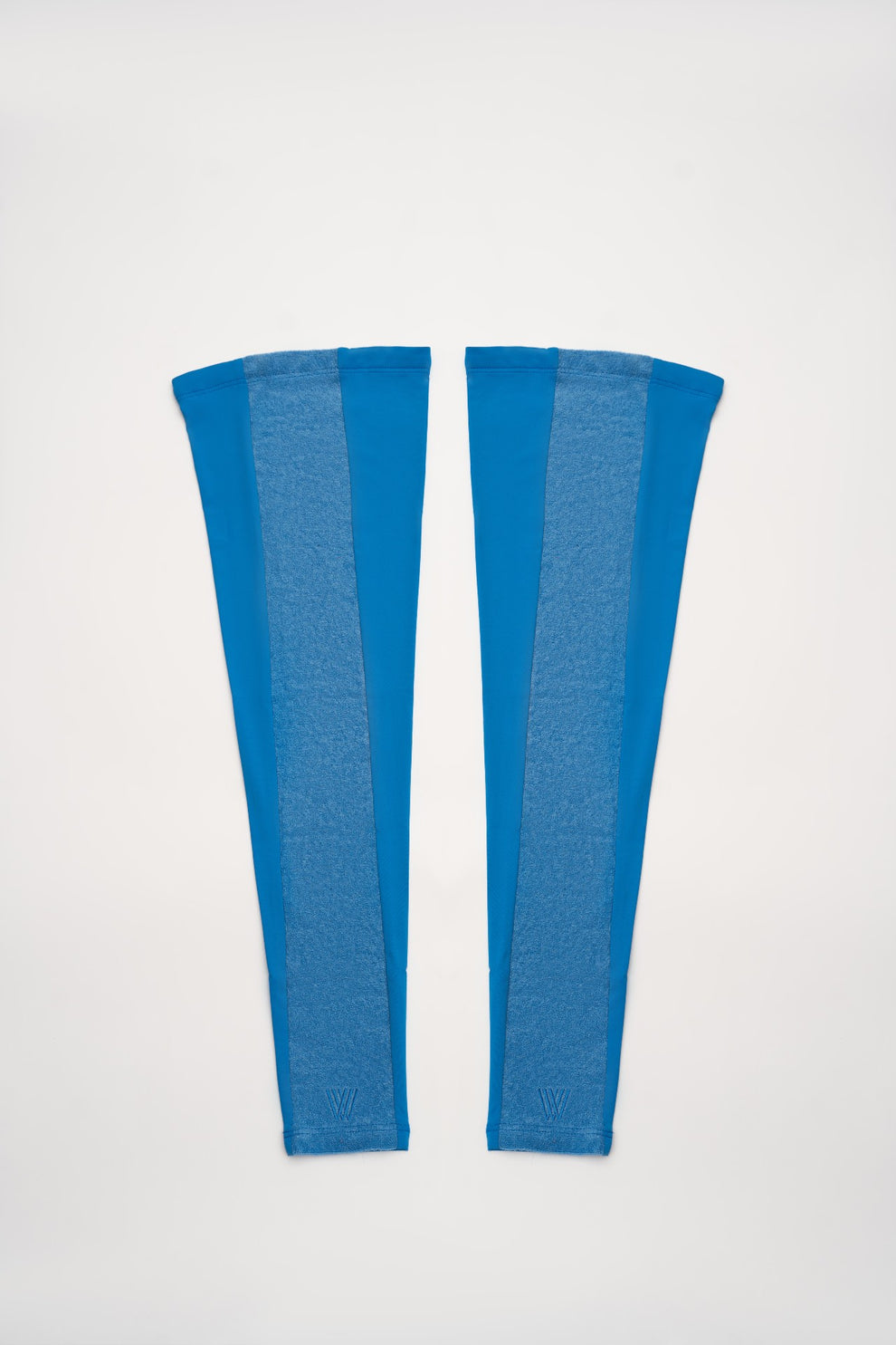 TERRY-STRIPE COMPRESSION LEG SLEEVES