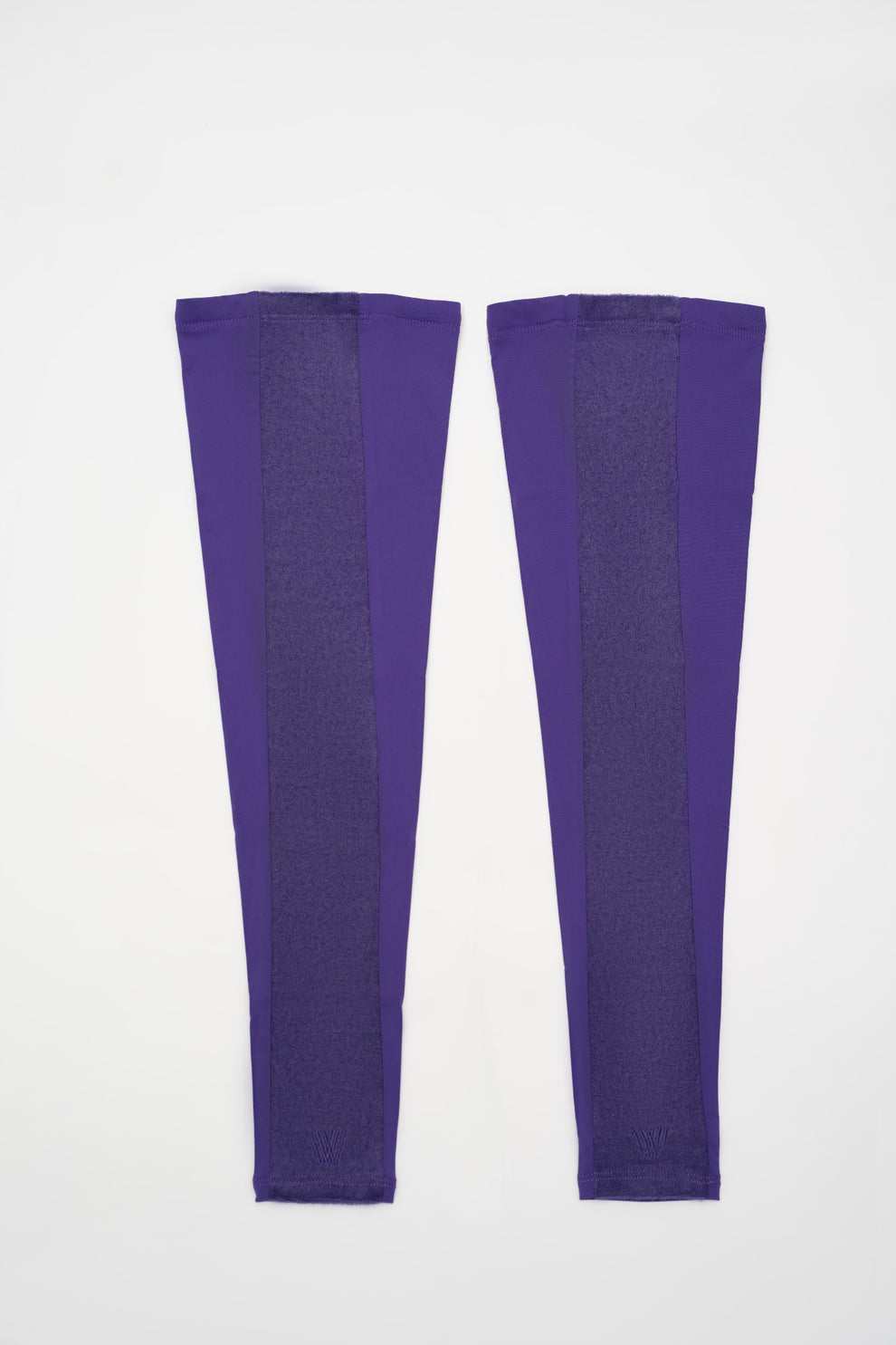 TERRY-STRIPE COMPRESSION LEG SLEEVES