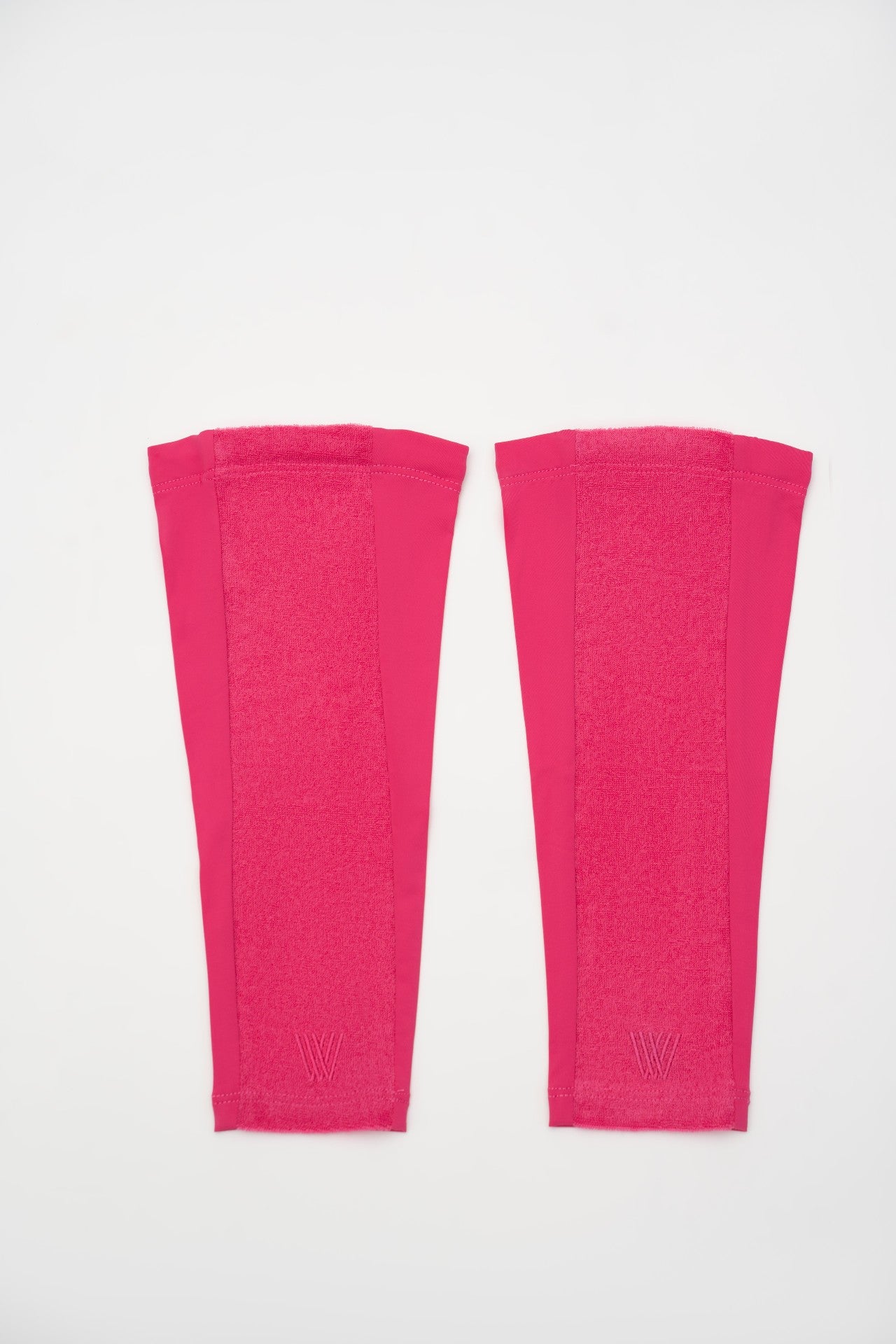 TERRY-STRIPE COMPRESSION CALF SLEEVES